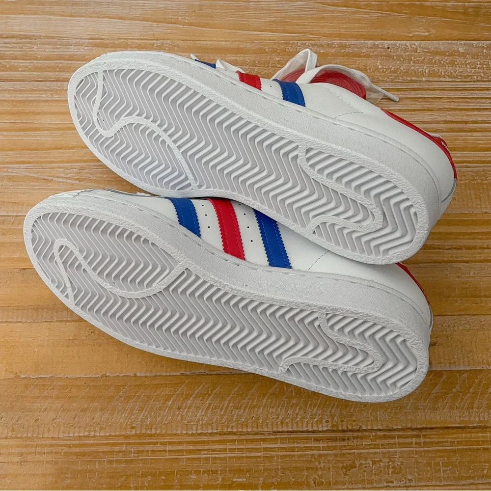 Adidas Originals Legacy Superstar Americana Red White Blue Unisex Sneakers - Picture 6 of 6